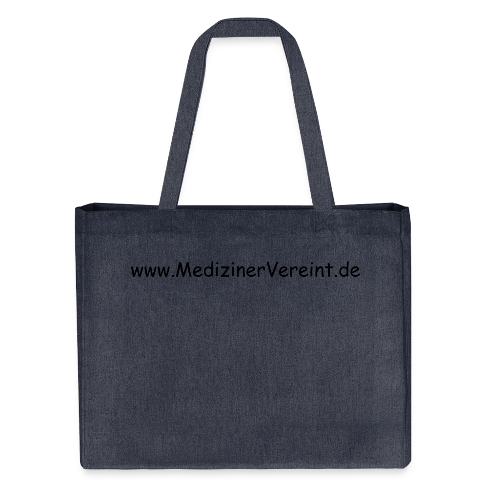 Einkaufs Tasche NO PICTURE PLEASE - midnight Blue