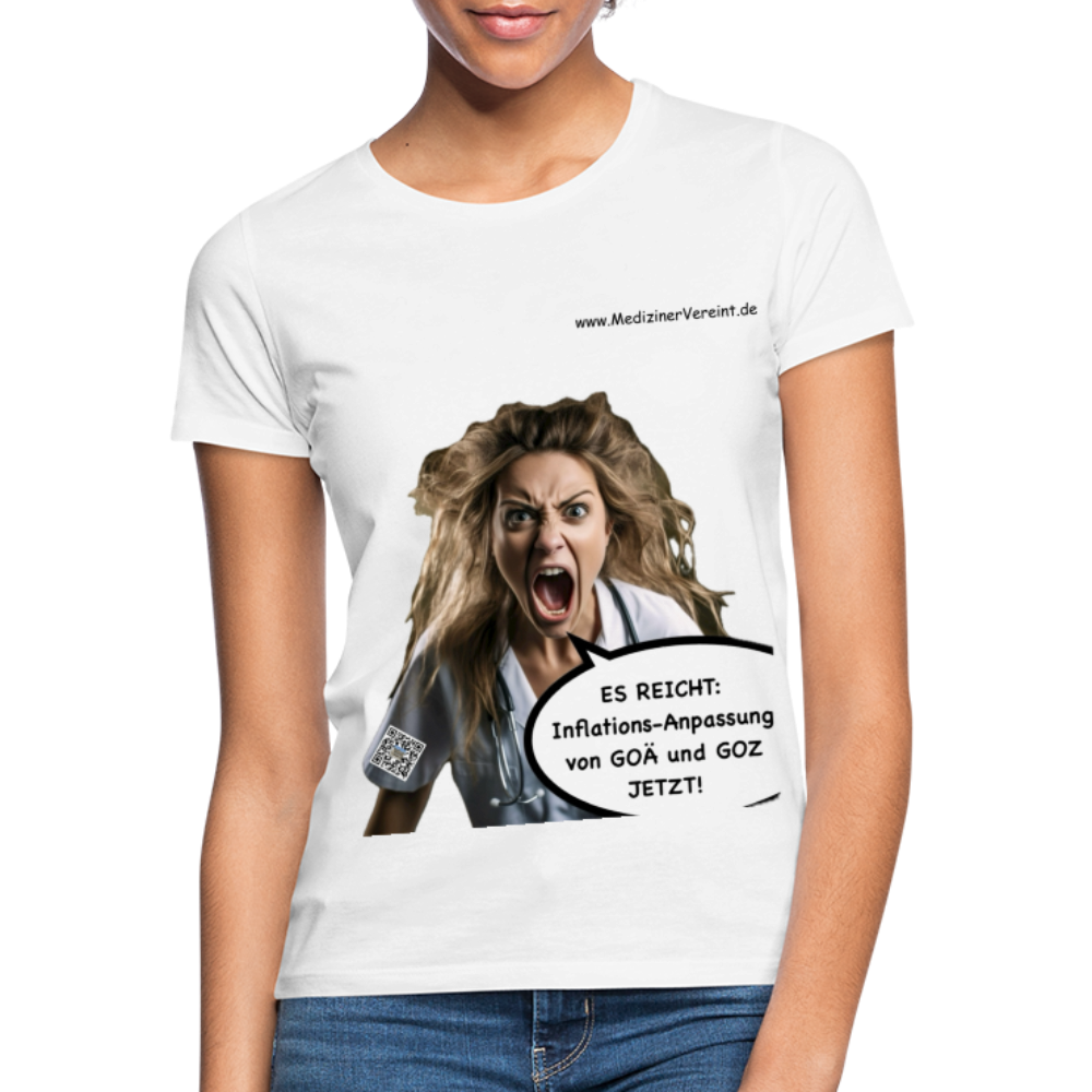 Frauen T-Shirt Jeanne - weiß