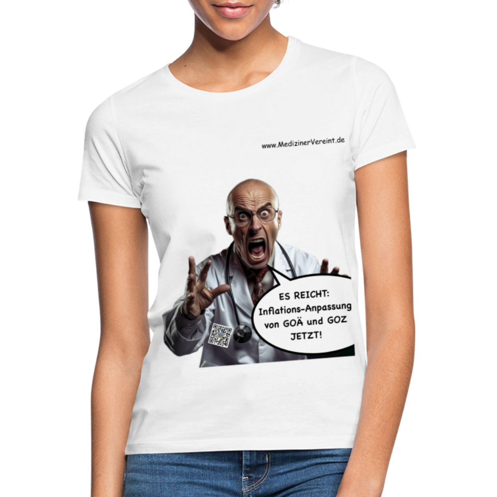 Frauen T-Shirt Martin + Jeanne - weiß