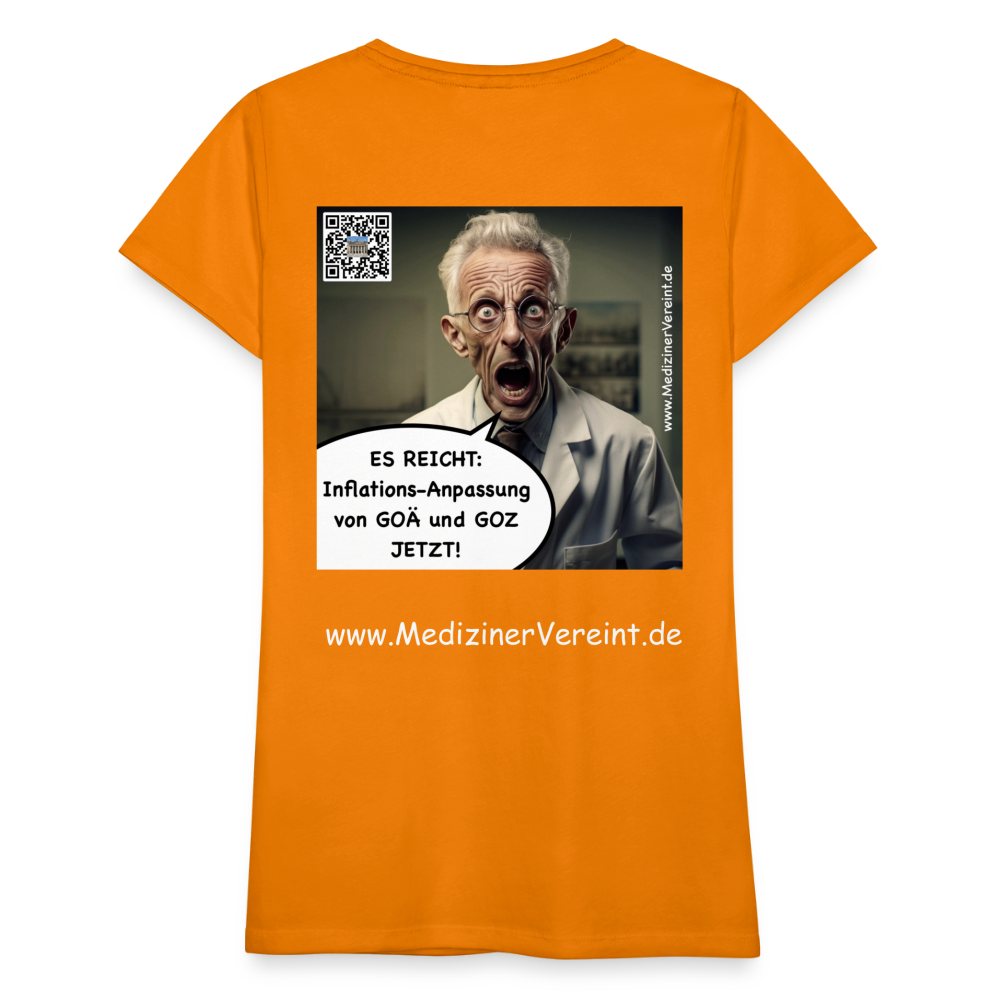 Frauen Premium T-Shirt Doc - Orange