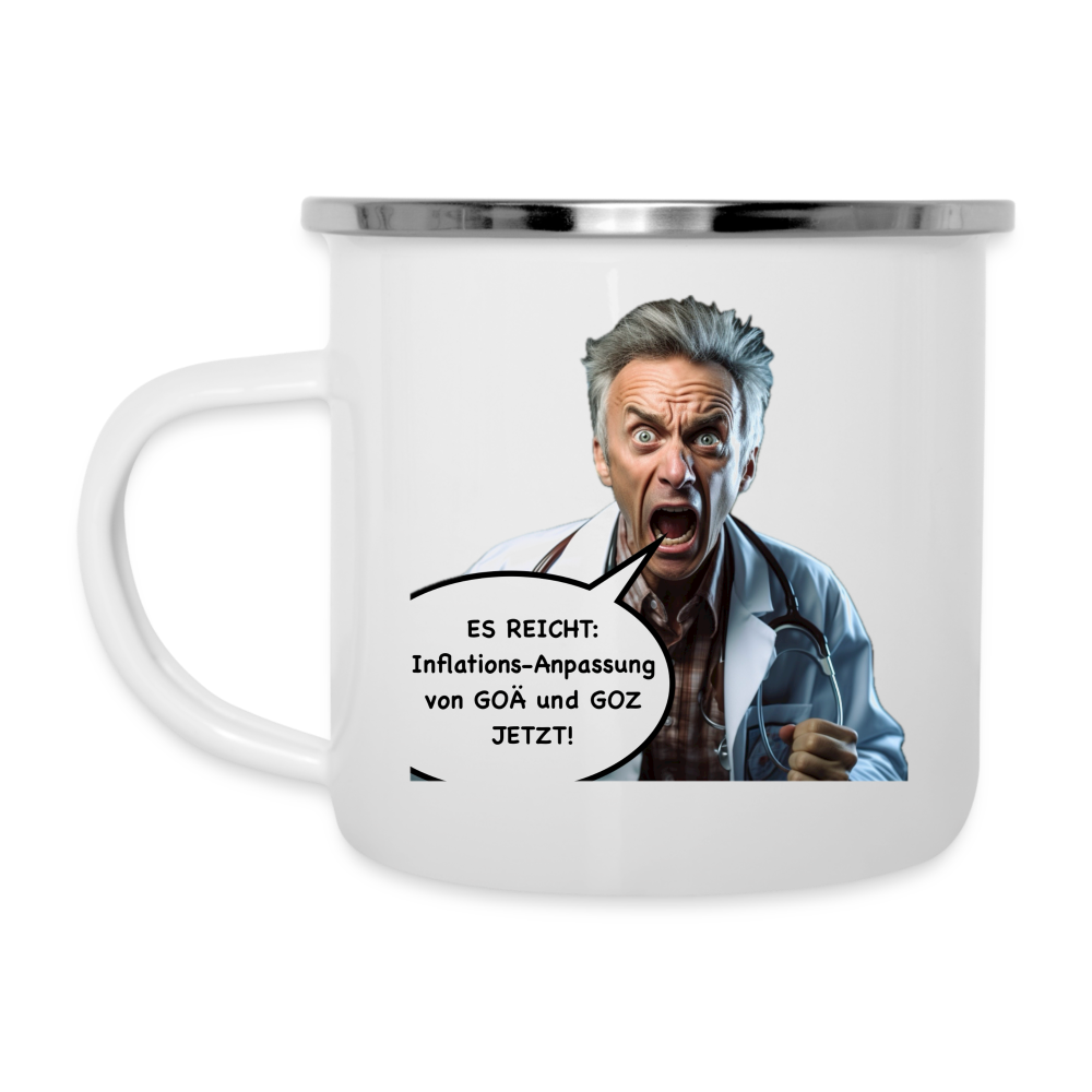 Tasse Jeanne + Martin + James - weiß