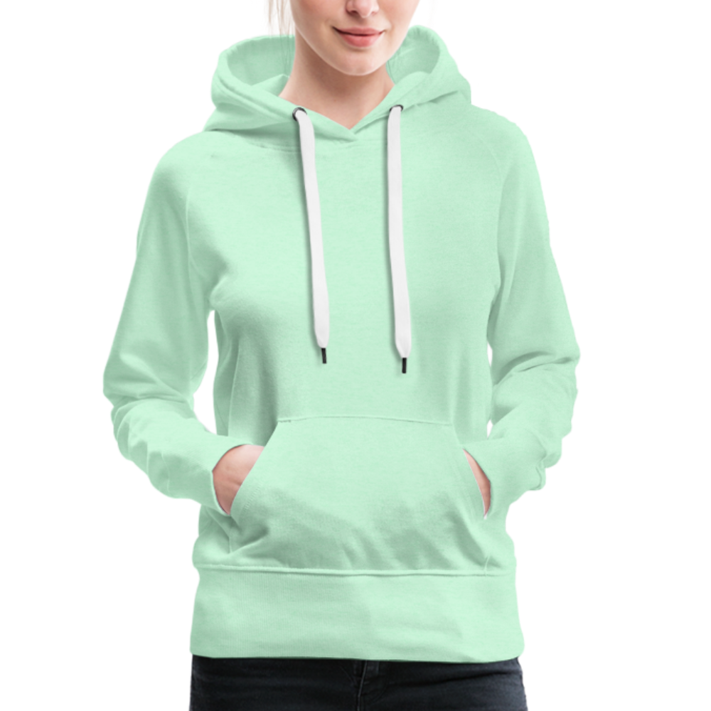 Frauen Premium Hoodie simply Jeanne - helles Mintgrün