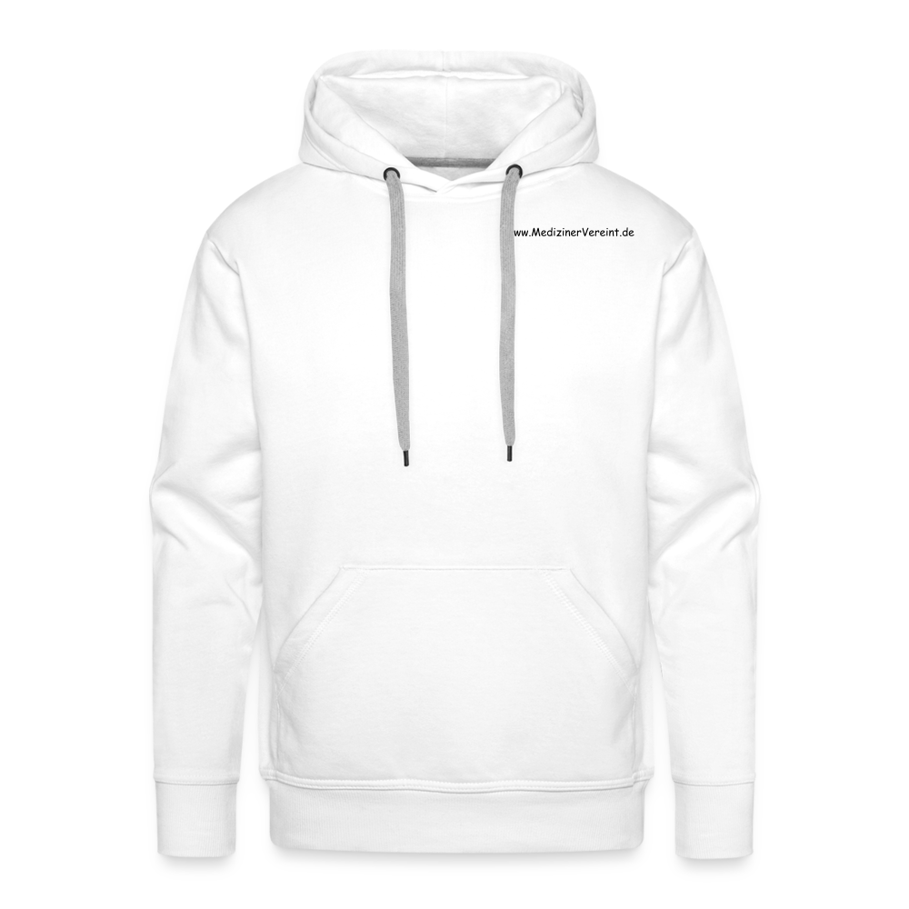 Männer Premium Hoodie simply Doc - Weiß