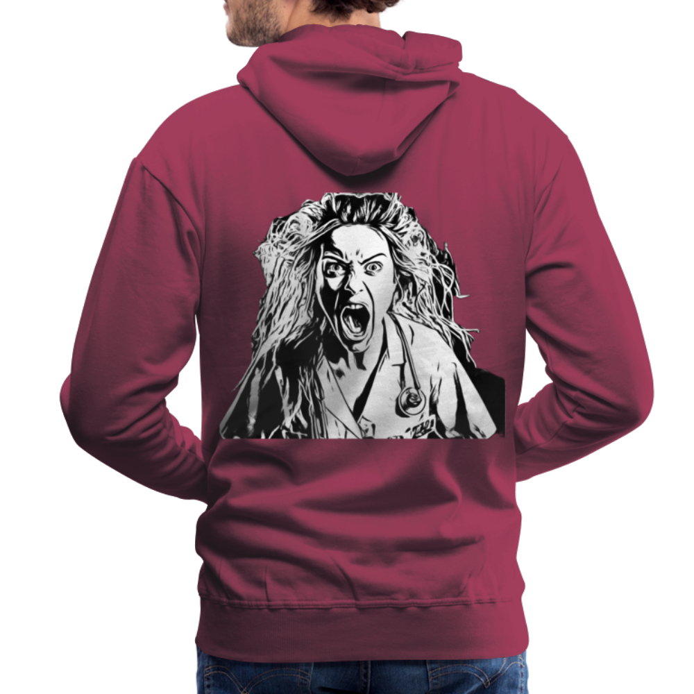 Männer Premium Hoodie simply Jeanne - Bordeaux