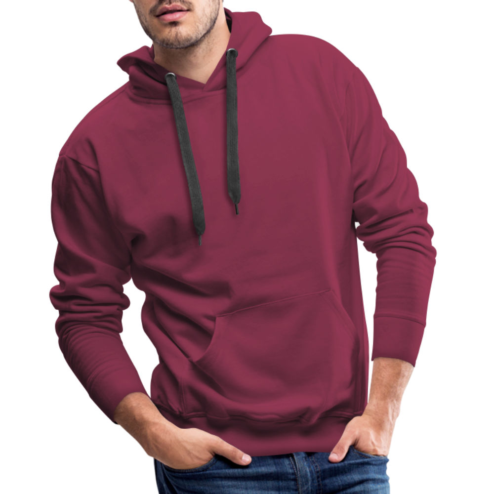 Männer Premium Hoodie simply Jeanne - Bordeaux