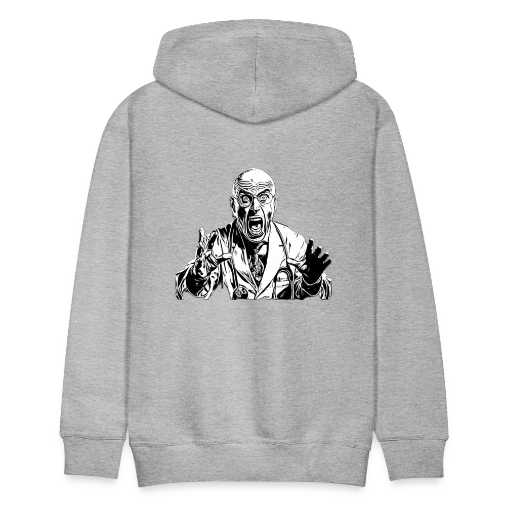 Männer Premium Hoodie simply Martin - Grau meliert