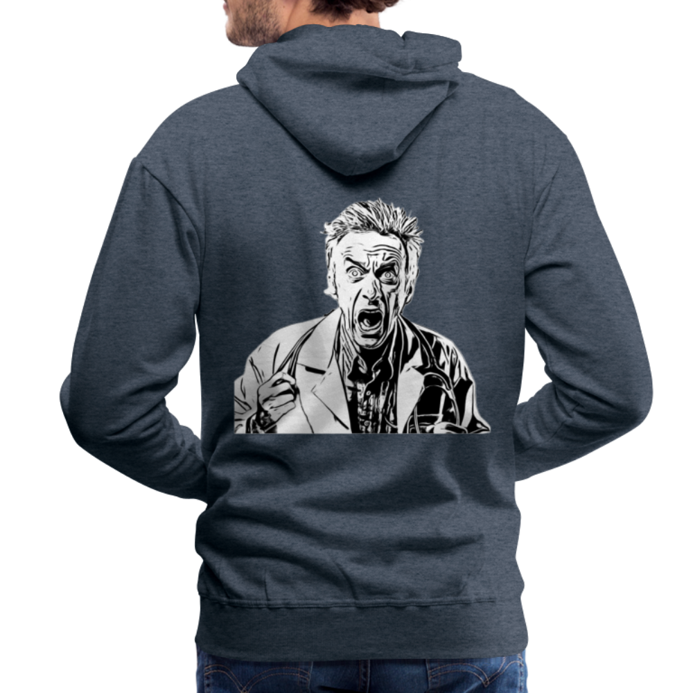 Männer Premium Hoodie simply James - Jeansblau