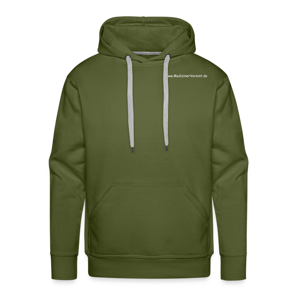 Männer Premium Hoodie simply James - Olivgrün