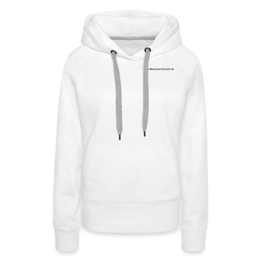 Frauen Premium Hoodie simply Martin - Weiß