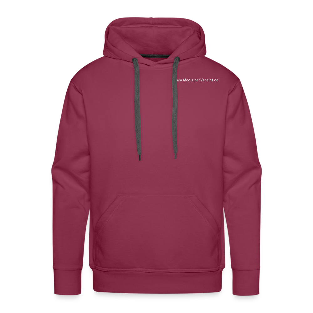 Männer Premium Hoodie simply James - Bordeaux