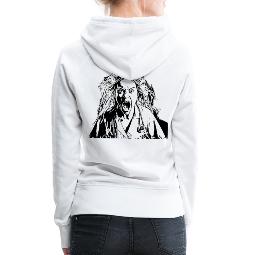 Frauen Premium Hoodie simply Jeanne - Weiß