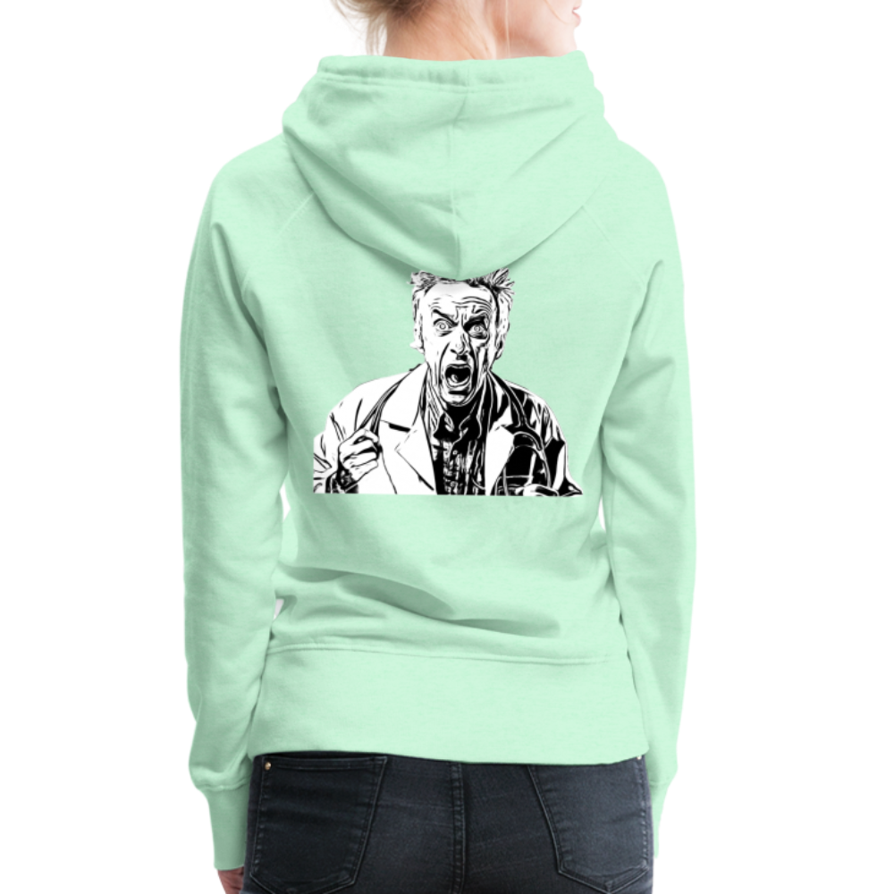 Frauen Premium Hoodie simply James - helles Mintgrün