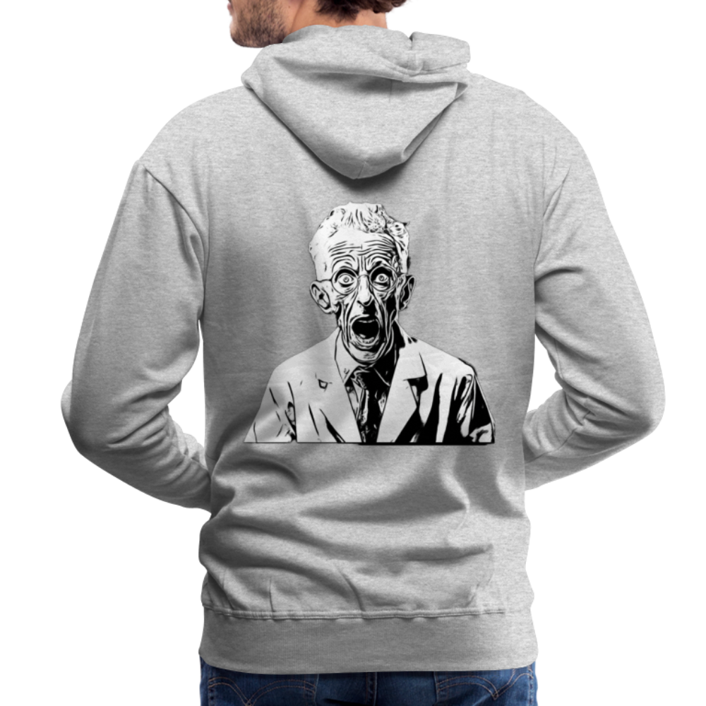 Männer Premium Hoodie simply Doc - Grau meliert