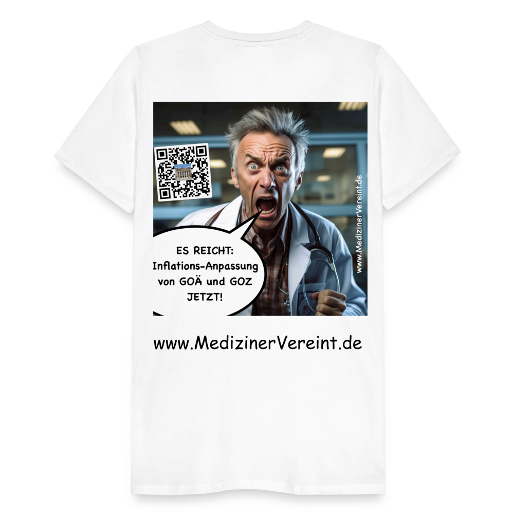 Männer Premium T-Shirt James - weiß