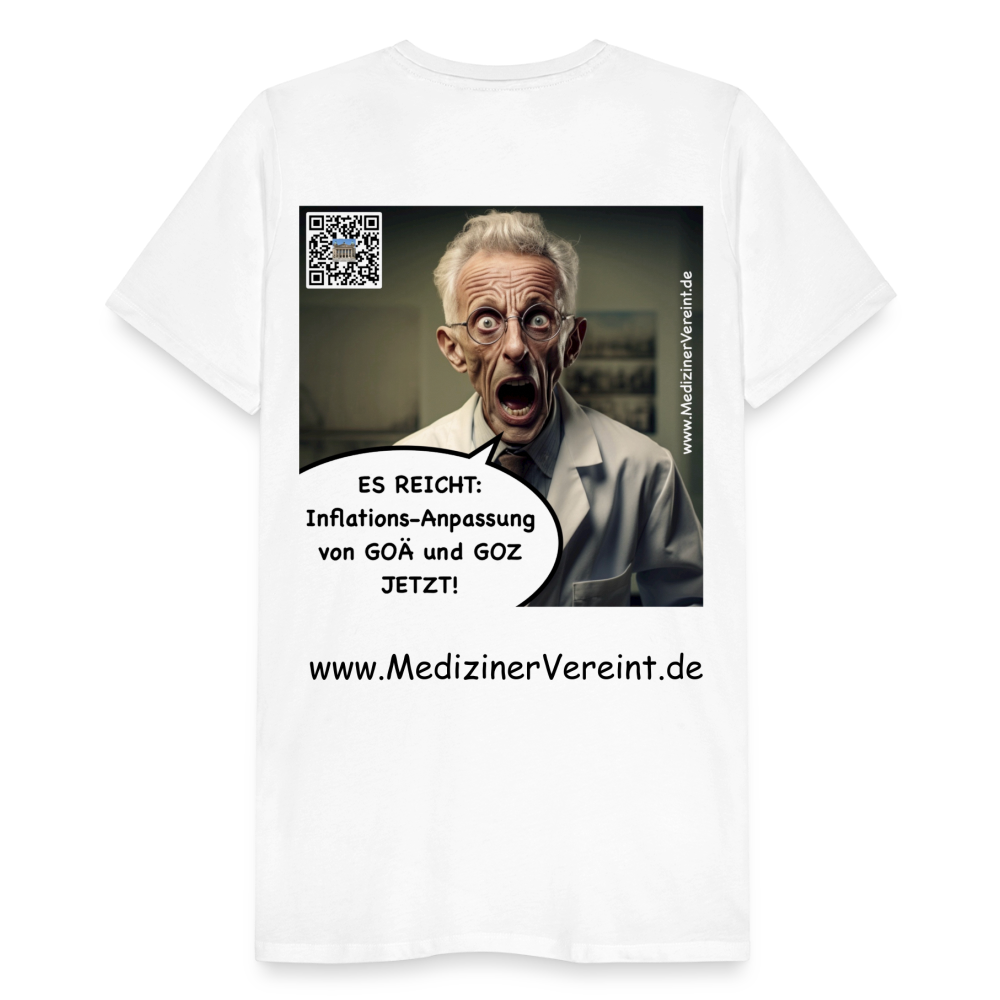 Männer Premium T-Shirt Doc - weiß