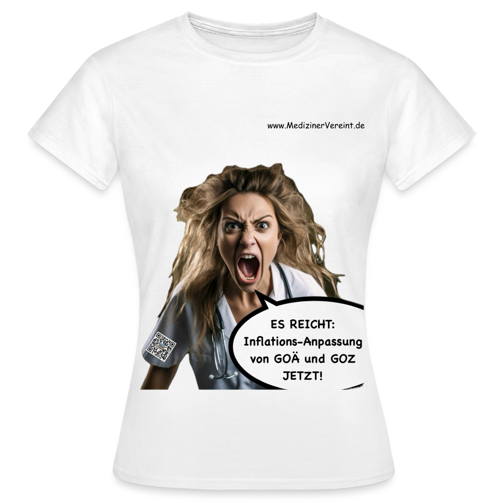 Frauen T-Shirt Jeanne - weiß