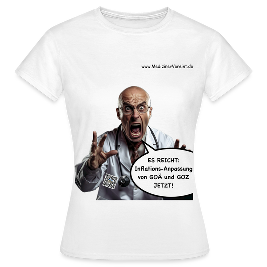 Frauen T-Shirt Martin - weiß