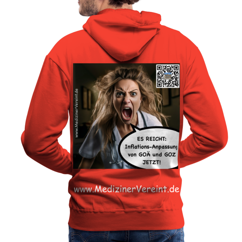 Männer Premium Hoodie Jeanne - Rot