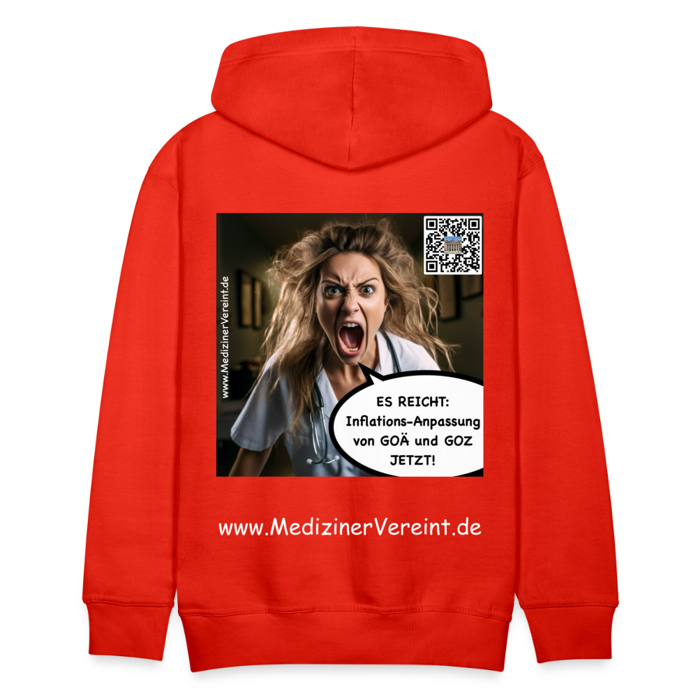 Männer Premium Hoodie Jeanne - Rot