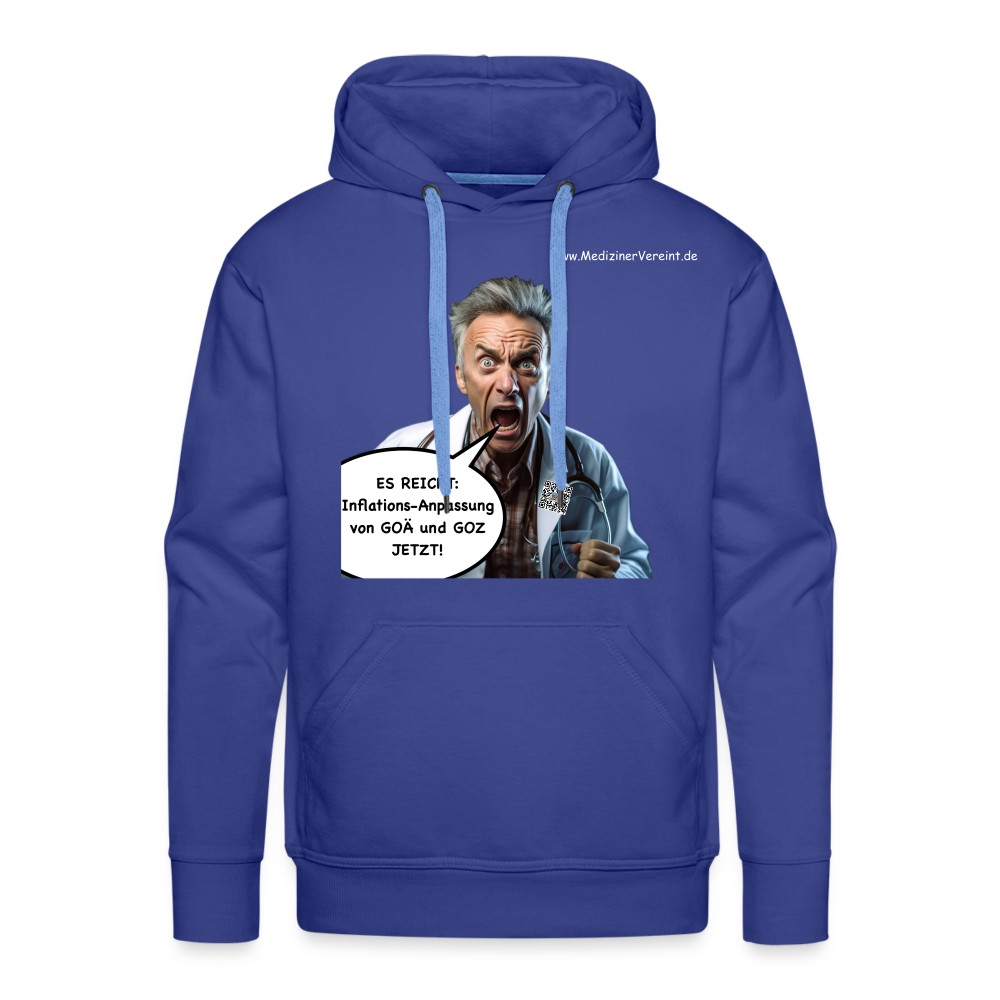 Männer Premium Hoodie James + Jeanne - Königsblau