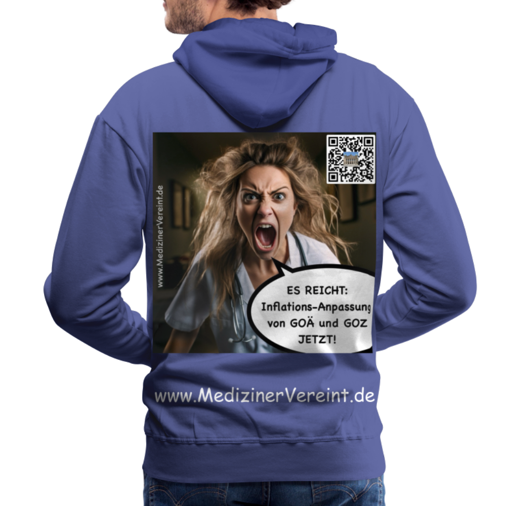 Männer Premium Hoodie James + Jeanne - Königsblau