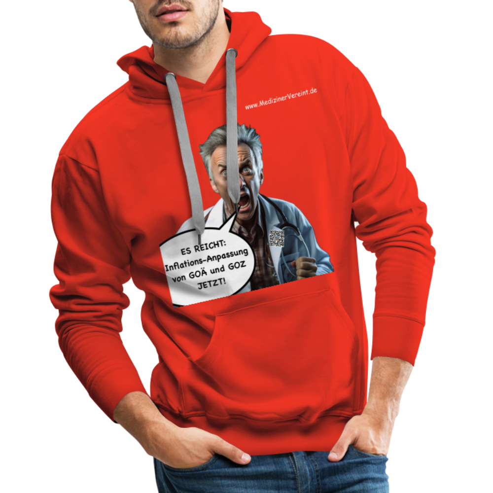 Männer Premium Hoodie James + Jeanne - Rot