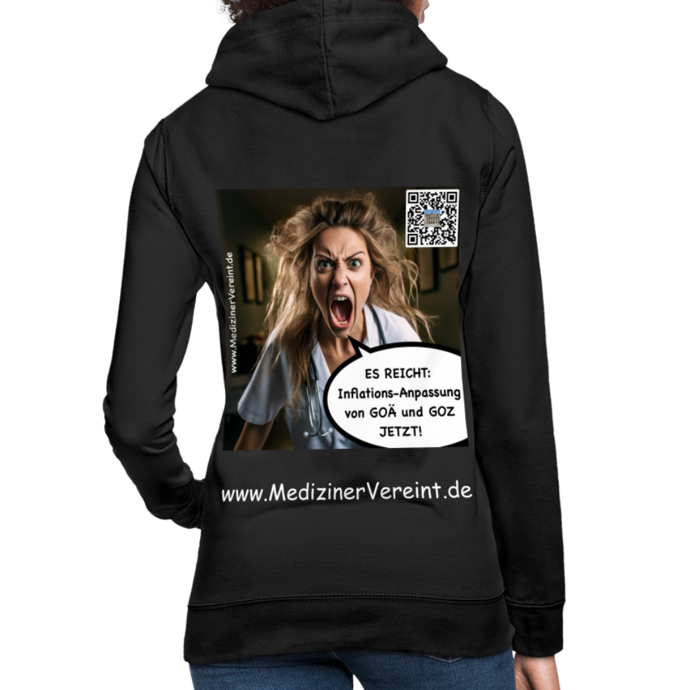 Frauen Hoodie Jeanne - Schwarz