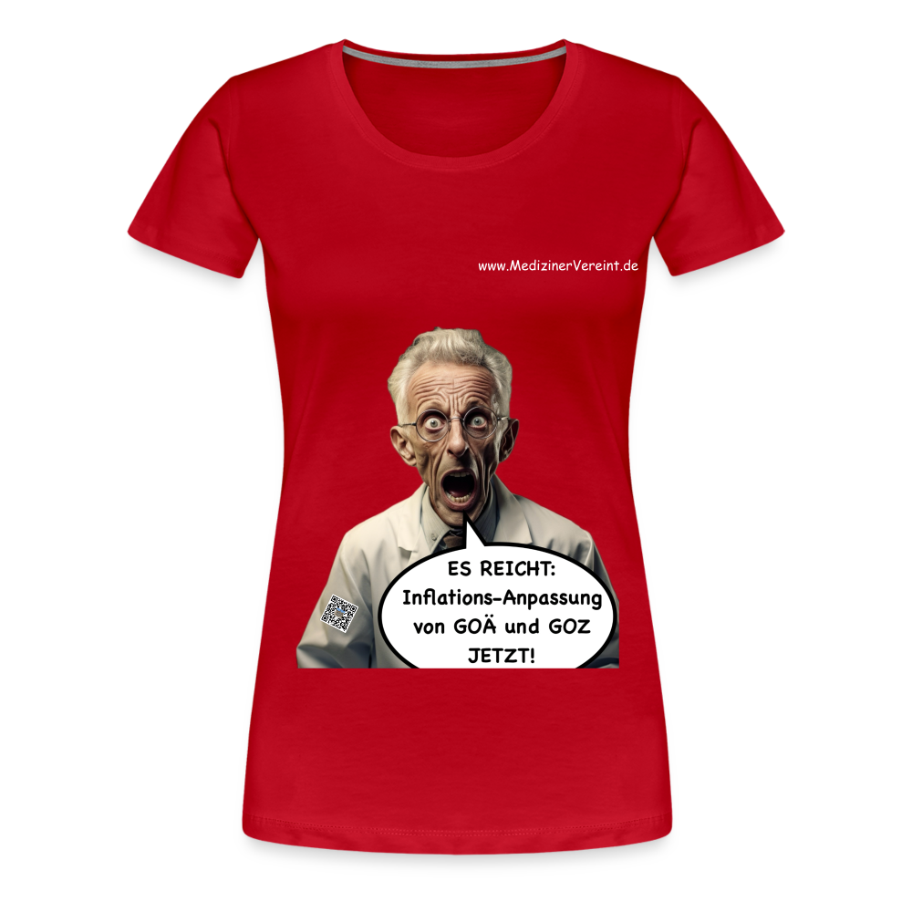 Frauen Premium T-Shirt Doc - Rot