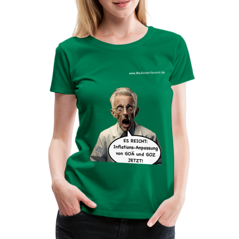 Frauen Premium T-Shirt Doc - Kelly Green