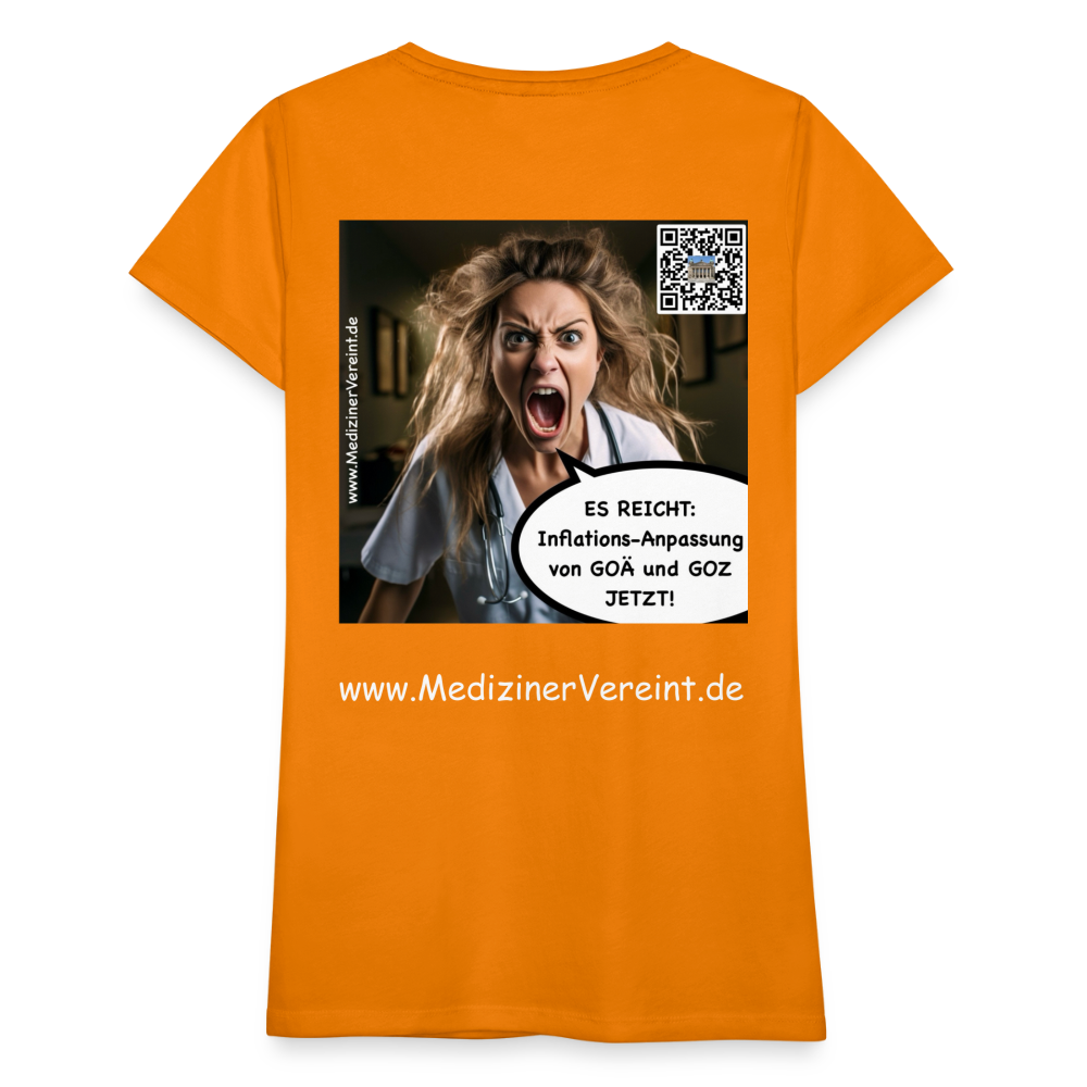 Frauen Premium T-Shirt Martin + Jeanne - Orange