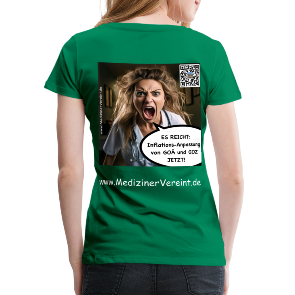 Frauen Premium T-Shirt Martin + Jeanne - Kelly Green