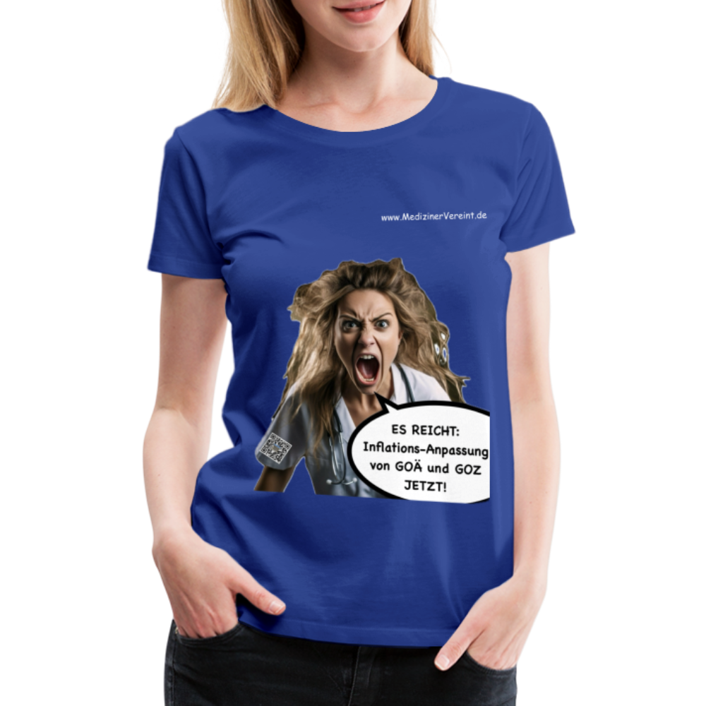 Frauen Premium T-Shirt Jeanne - Königsblau