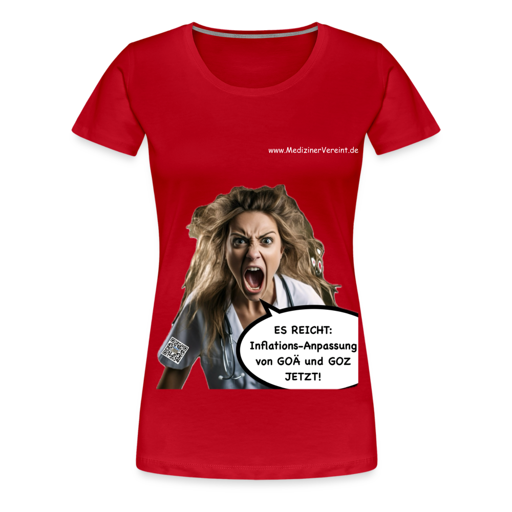 Frauen Premium T-Shirt Jeanne - Rot