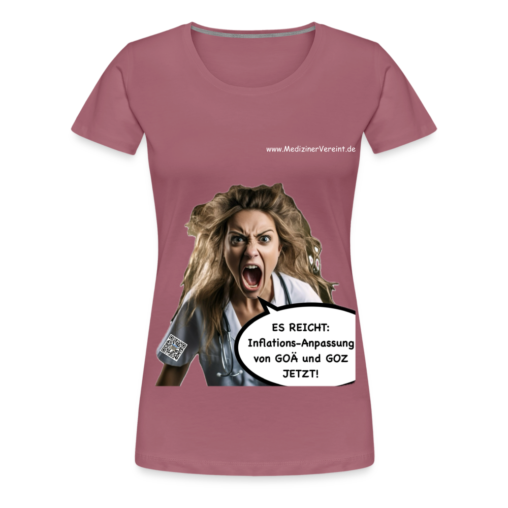 Frauen Premium T-Shirt Jeanne - Malve