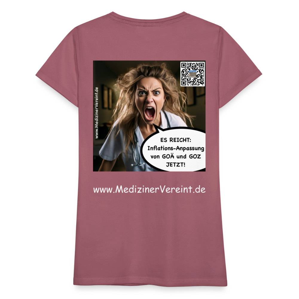 Frauen Premium T-Shirt Jeanne - Malve