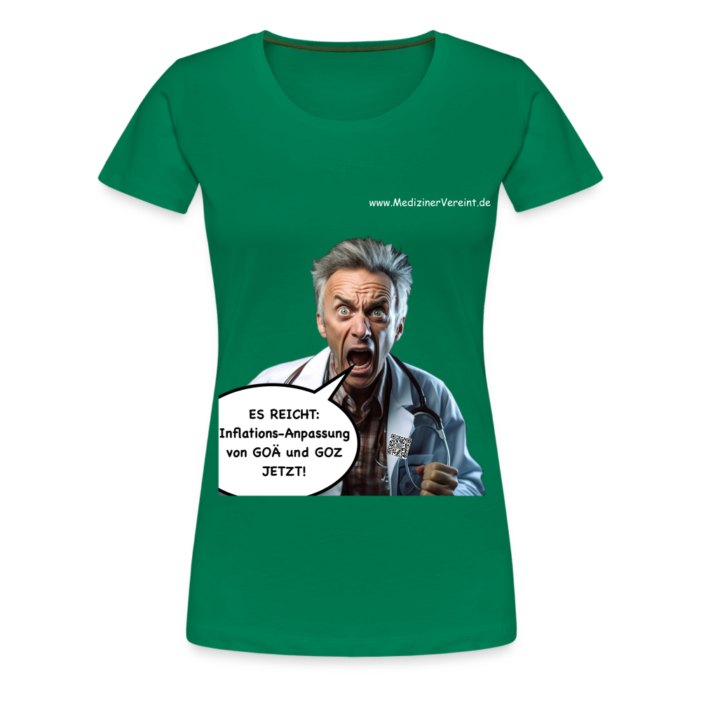 Frauen Premium T-Shirt James + Jeanne - Kelly Green