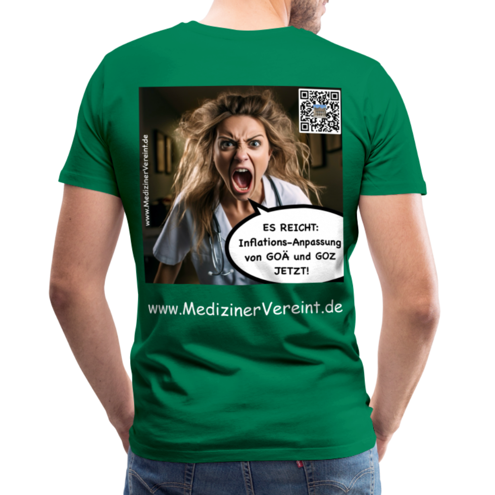 Männer Premium T-Shirt James + Jeanne - Kelly Green