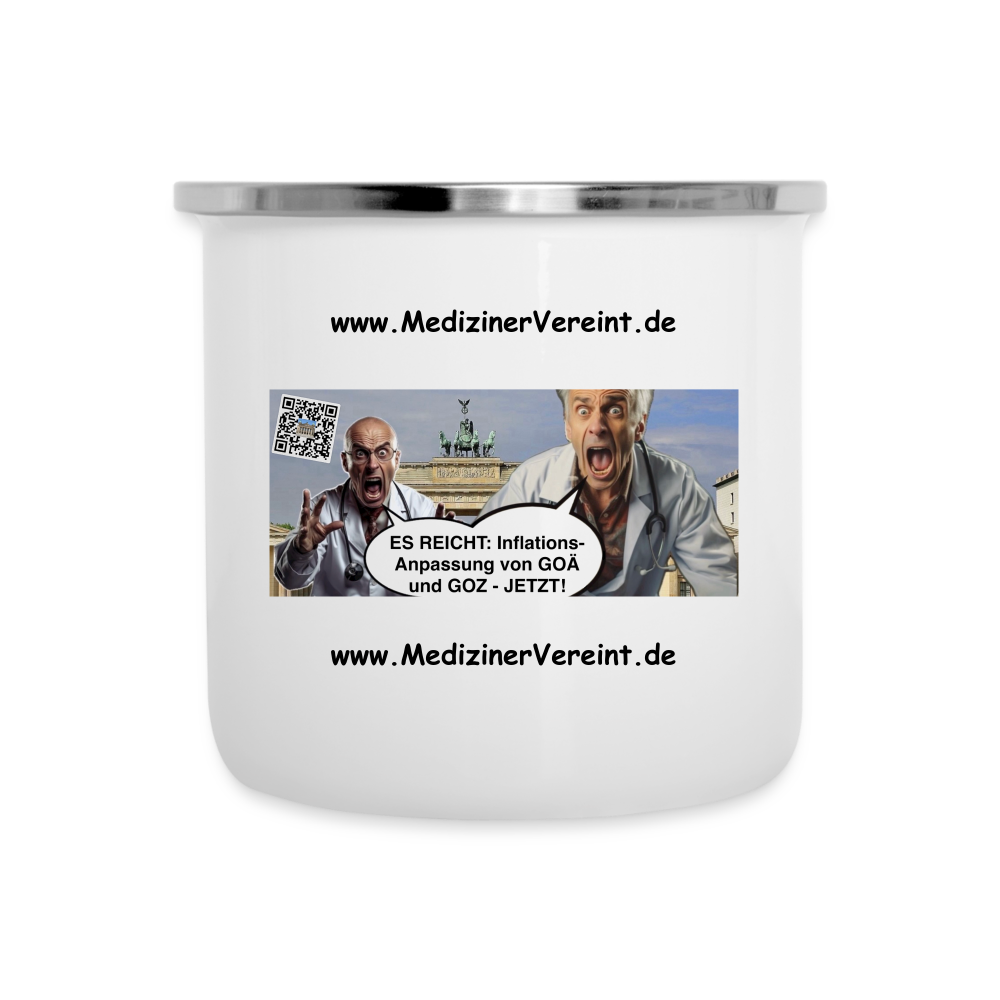 Tasse Jeanne + Martin + James - weiß