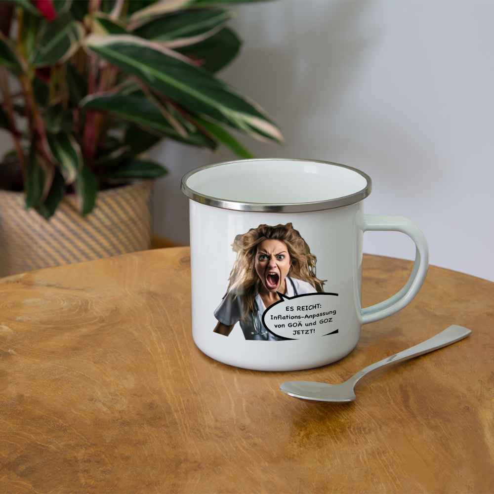 Tasse Jeanne + Martin + James - weiß