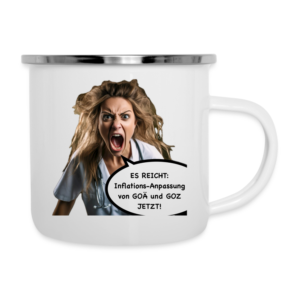 Tasse Jeanne + Martin + James - weiß