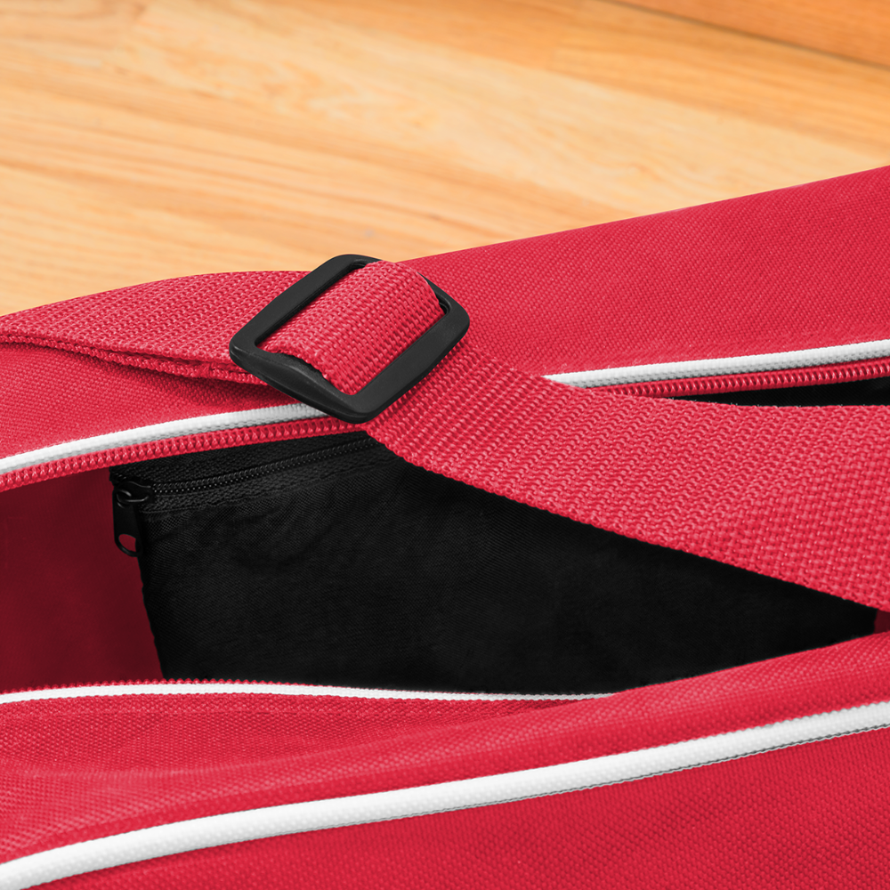 Retro Tasche James + Jeanne - Rot/Weiß