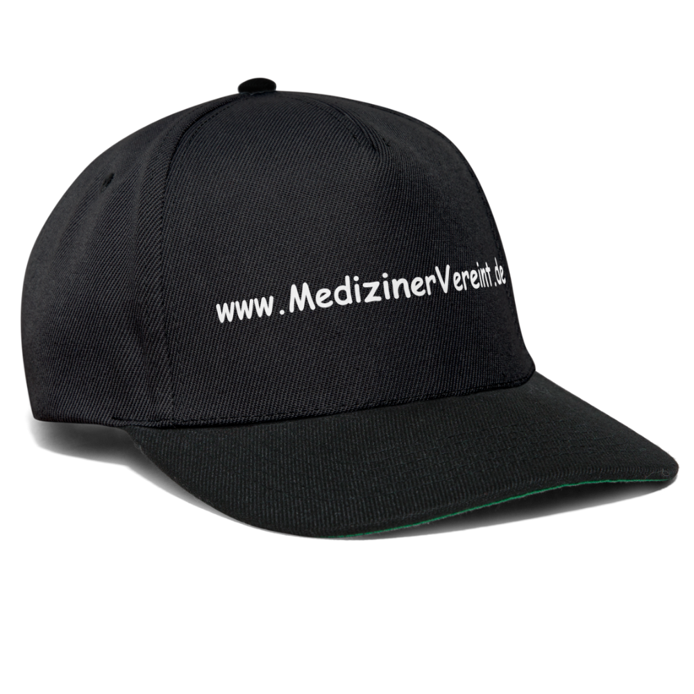 Snapback Cap NO PICTURE PLEASE - Schwarz/Schwarz