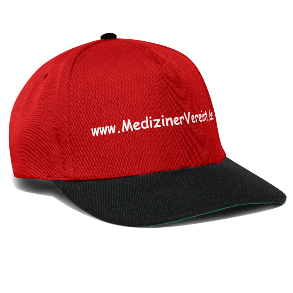 Snapback Cap NO PICTURE PLEASE - Rot/Schwarz