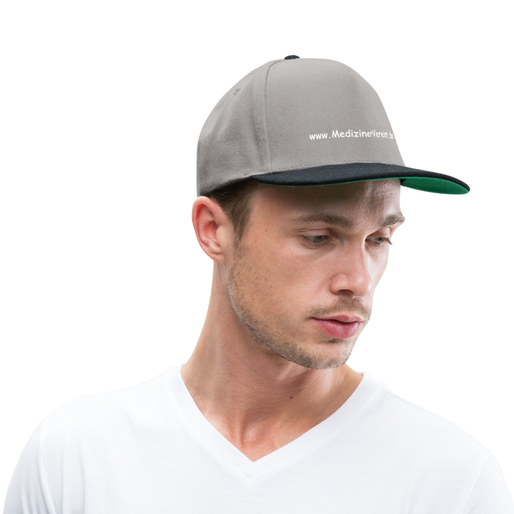 Snapback Cap NO PICTURE PLEASE - Graphit/Schwarz