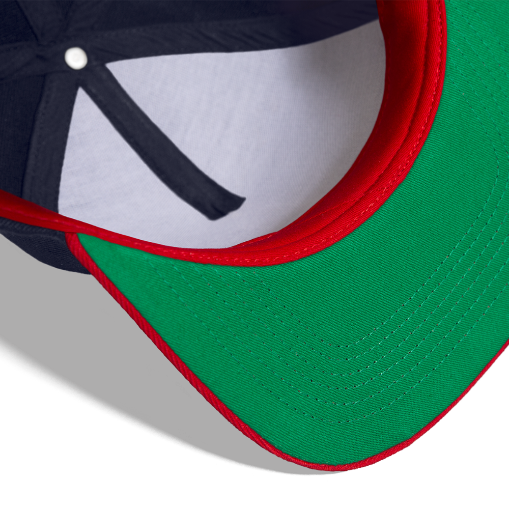 Snapback Cap NO PICTURE PLEASE - Navy/Rot