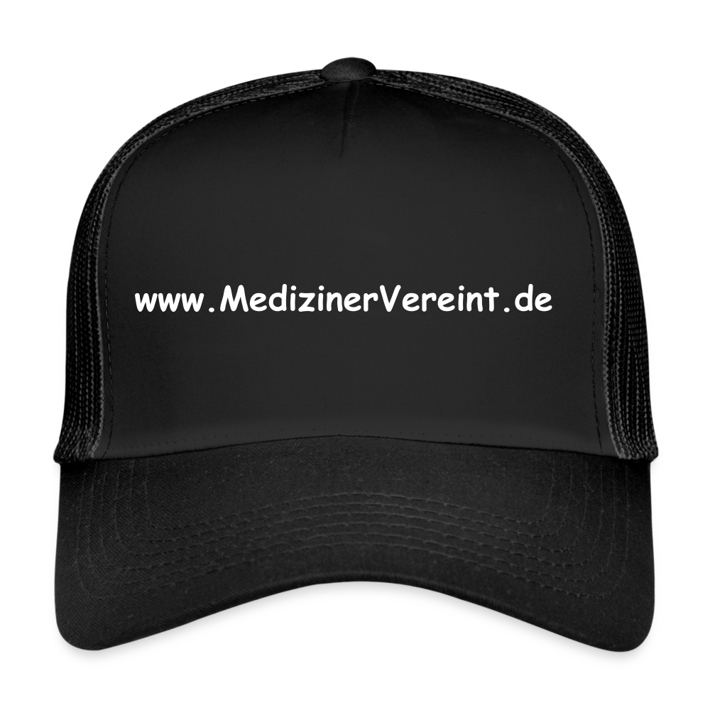 Trucker Cap NO PICTURE PLEASE - Schwarz/Schwarz