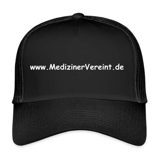 Trucker Cap NO PICTURE PLEASE - Schwarz/Schwarz