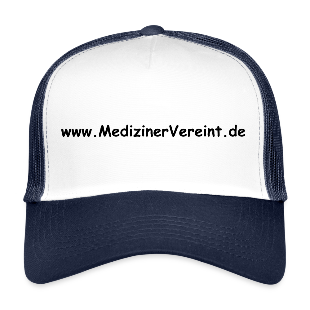 Trucker Cap NO PICTURE PLEASE - Weiß/Navy