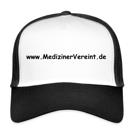 Trucker Cap NO PICTURE PLEASE - Weiß/Schwarz