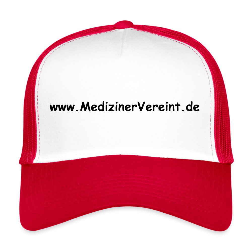 Trucker Cap NO PICTURE PLEASE - Weiß/Rot